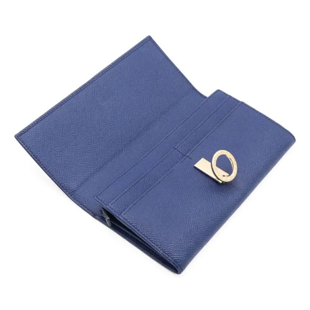 Bvlgari Logo Clip Long Wallet